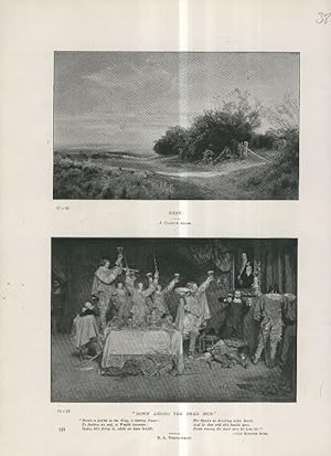 Seller image for Lamina 038: Rest por J.Clauyton Adams y Down among the Dead Men por D.A.Wehrschmidt for sale by EL BOLETIN