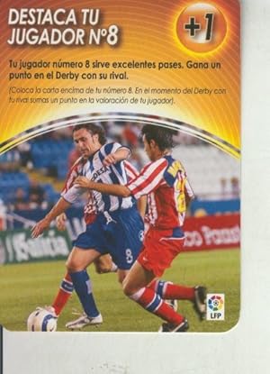 Imagen del vendedor de Derby Total 2004-2005: Medio tiempo: Destaca tu jugador numero 08 a la venta por EL BOLETIN