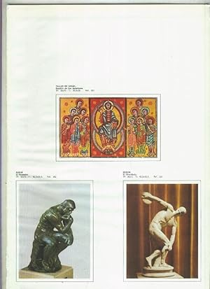 Imagen del vendedor de El Arte a su alcance lamina 01: Arte: retablo de los apostoles, El pensador, El discobolo, a la venta por EL BOLETIN