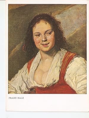 Seller image for Postal 036875 : Frans Hals. Zigeunerin. Bohemienne. Parijs - Louvre) for sale by EL BOLETIN