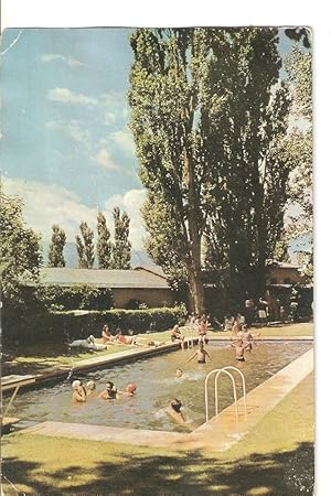 Imagen del vendedor de Postal 038923 : Pirineos Orientales. Puigcerda (Cerdaa). Piscine de lHotel du Lac a la venta por EL BOLETIN