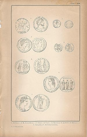 Imagen del vendedor de Lamina 108: Monedas imperiales romanas a la venta por EL BOLETIN