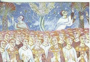Imagen del vendedor de Postal: Arte Romanico: Frescos de la basilica de Sant Angelo in Formis a la venta por EL BOLETIN
