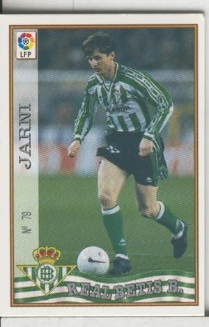 Seller image for Cromos: Las Fichas de la liga 97-98: Real Betis numero 079: Jarni for sale by EL BOLETIN