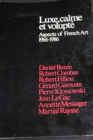 Seller image for Luxe, Calme et Volupte for sale by Wagon Tongue Books