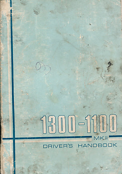 Imagen del vendedor de 1300-100 Mk II. Handbook. [AKD 7098 A] a la venta por Barter Books Ltd