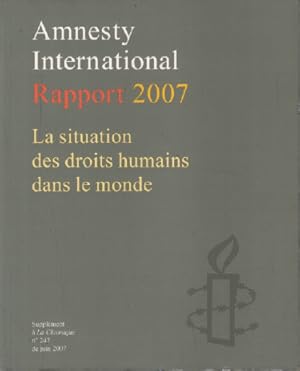 Rapport amnesty international 2007