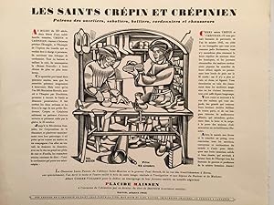 Seller image for Les saints Crpin et crpiniens. Patrons des savetiers, sabotiers, bottiers, cordonniers et chausseurs * for sale by OH 7e CIEL