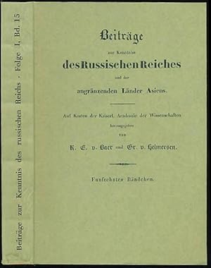 Naturwissenschaftliche Reise durch die Kirgisensteppe nach Chiwa. Von Theodor Friedr. Jul. Basine...