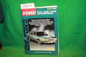 Seller image for Chilton's Ford Full-Size Cars 1968-88 Repair Manual for sale by Princeton Antiques Bookshop