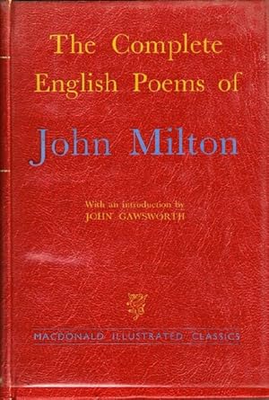 Imagen del vendedor de The Complete English Poems of John Milton a la venta por Round Table Books, LLC