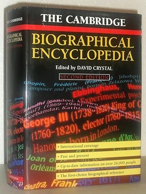 The Cambridge Biographical Encyclopedia - Second Edition