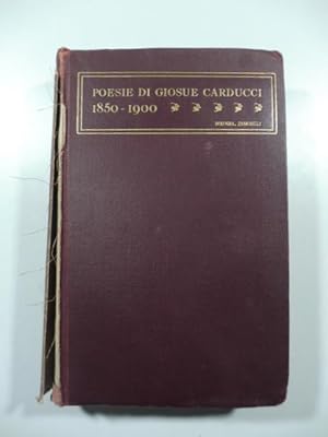 Poesia di Giosue' Carducci 1850-1900