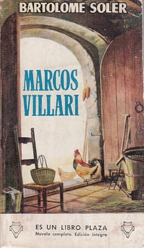 Seller image for MARCOS VILLARI for sale by Librera Vobiscum