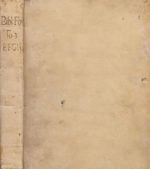 Seller image for PROMPTA BIBLIOTHECA CANONICA, JURIDICO - MORALIS THEOLOGICA. ( TOMUS TERTIUS) for sale by Librera Vobiscum