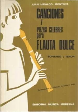 Imagen del vendedor de Canciones y piezas clebres para flauta dulce. Soprano y tenor a la venta por Librera Cajn Desastre