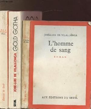 Bild des Verkufers fr LOT DE 3 LIVRES : L'HOMME DE SANG - GOLD GOTHA - FIESTA zum Verkauf von Le-Livre