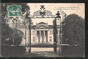 Carte postale la Jarne, château de Buzay