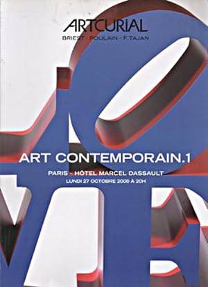 Seller image for Artcurial 2008 Art Contemporary. I for sale by thecatalogstarcom Ltd