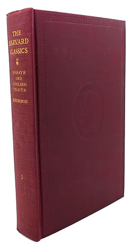 Imagen del vendedor de ESSAYS AND ENGLISH TRAITS The Harvard Classics a la venta por Rare Book Cellar