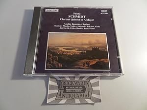 Bild des Verkufers fr Schmidt: Clarinet Quintet in A Major [CD]. zum Verkauf von Druckwaren Antiquariat