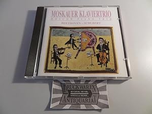 Bild des Verkufers fr Moskauer Klaviertrio: Beethoven Trio Nr. 11 in G Op. 121 a / Schubert Trio Nr. 1 in B Op. 99 [CD]. zum Verkauf von Druckwaren Antiquariat