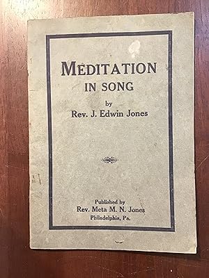 Seller image for Meditation in Song for sale by Shadetree Rare Books