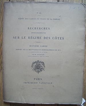 Rapport sur la RECONNAISSANCE HYDROGRAPHIQUE à l'EMBOUCHURE de la SEINE en 1875