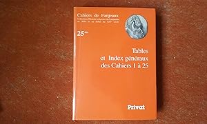 Image du vendeur pour Tables et Index gnraux des Cahiers 1  25 mis en vente par Librairie de la Garenne