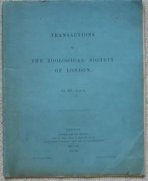 Transactions of the Zoological Society of London - Vol X1V - Part 6