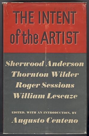 Image du vendeur pour The Intent of the Artist mis en vente par Kaleidoscope Books & Collectibles
