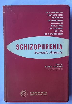 Seller image for Schizophrenia Somatic Aspects for sale by Beach Hut Books