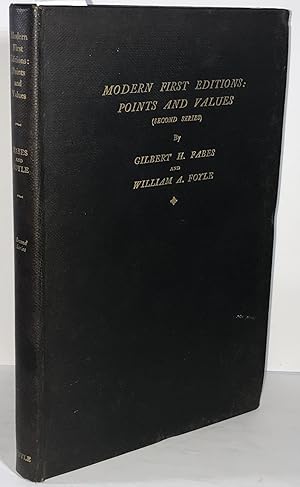 Modern First Editions: Points and Values (Second Series)