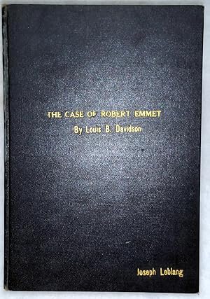 The Case of Robert Emmet