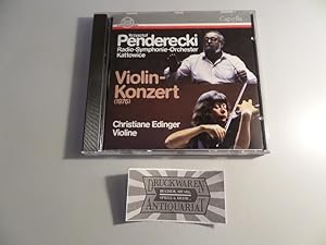 Seller image for Penderecki: Concerto per violino ed orchestra (1976) [CD]. for sale by Druckwaren Antiquariat