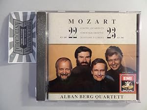Bild des Verkufers fr Mozart: Streichquartette 22 + 23 [CD]. zum Verkauf von Druckwaren Antiquariat