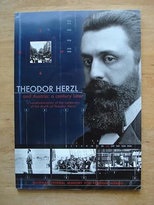 Bild des Verkufers fr Theodor Herzl and Austria - A Century later zum Verkauf von Antiquariat Birgit Gerl