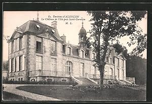 Carte postale Alencon, le château de l'Isle