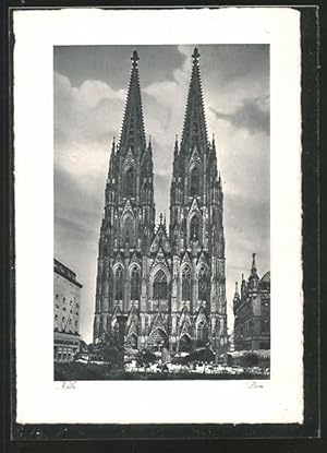 Ansichtskarte Köln, Der Kölner Dom