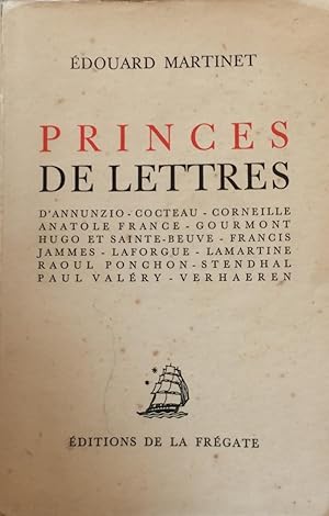 Image du vendeur pour Princes de Lettres mis en vente par Artful Dodger Books