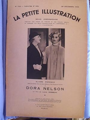 La petite illustration - Dora Nelson - 28 décembre 1935