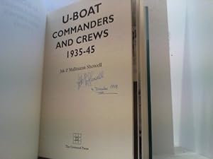 Imagen del vendedor de U-Boats Commanders and Crews 1935-45. a la venta por Antiquariat Uwe Berg