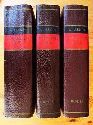 Seller image for Ausgewählte Werke in drei Bänden Band I-III (3 Bände komplett) for sale by Rudi Euchler Buchhandlung & Antiquariat