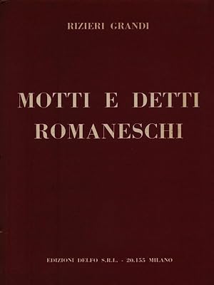 Motti e detti romaneschi