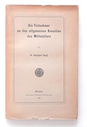 Die Teilnehmer an den allgemeinen Konzilien des Mittelalters.