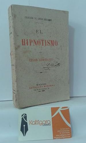 Seller image for EL HIPNOTISMO for sale by Librera Kattigara