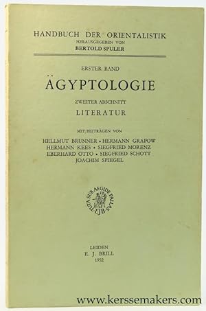 Bild des Verkufers fr gyptologie. Literatur. zum Verkauf von Emile Kerssemakers ILAB