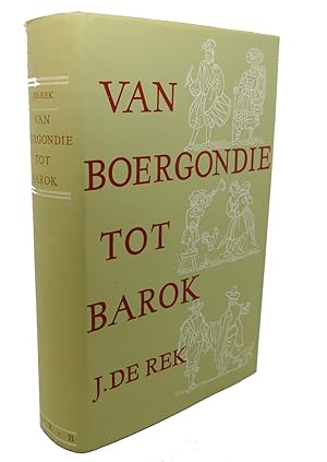 Image du vendeur pour VAN BOERGONDIE TOT BAROK mis en vente par Rare Book Cellar