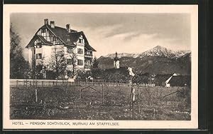 Ansichtskarte Murnau, Hotel Schönblick am Staffelsee