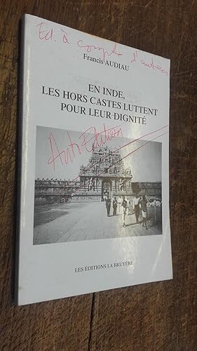 Imagen del vendedor de en Inde les hors castes luttent pour leur dignit a la venta por Des livres et vous